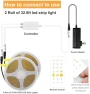 Превью CCT COB LED Strip Lights, 65.6ft Dimmable 2700K-6500K 24V Tunable White LED Light Strip Kit, High Density CRI 90+ LED... — LED Strip Lights, AXMOTUT