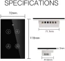 Превью Smart Ceiling Fan Light Wall Switch — Smart Switch, MOES
