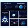 Превью Smart Wall Touch Switch, 2-Channel 120-Type Panel — Smart Switch, Sonoff