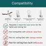 Превью Smart Wi-Fi Ceiling Fan Control & Dimmer Wall Switch — Smart Switch, Nexete