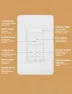 Превью Star Ring Smart Ceiling Fan Control and Dimmer Light Switch — Smart Switch, MOES