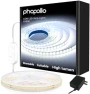 Превью White LED Strip Lights, 100ft (2 Rolls of 50ft) Dimmable 6500K Daylight White LED Light Strip, 1800 LEDs Flexible LED... — LED Strip Lights, phopollo