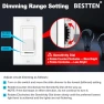 Превью 2 Pack Dimmer Light Switch, Universal Lighting Control, Single Pole or 3 Way — Smart Switch, BESTTEN
