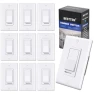 Превью 2 Pack Dimmer Light Switch, Universal Lighting Control, Single Pole or 3 Way — Smart Switch, BESTTEN