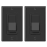 Превью 2 Pack Dimmer Light Switch, Universal Lighting Control, Single Pole or 3 Way — Smart Switch, BESTTEN
