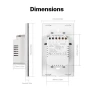 Превью 2nd Generation Smart Touch Wall Switch — Smart Switch, MOES