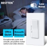 Превью 3 Pack Super Slim Slide Dimmer Light Switch — Smart Switch, BESTTEN