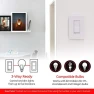 Превью In-Wall Smart Paddle Dimmer with QuickFit and SimpleWire — Smart Switch, Enbrighten