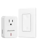 Превью Remote Control Outlet with Wall Mounted Light Switch — Smart Plug, DEWENWILS