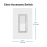 Превью Smart Claro Accessory Switch for 3-Way — Smart Switch, Lutron