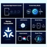 Превью Smart Wall Touch Switch, 3 Channels 120-Type Panel, 2.4GHz Wi-Fi, Neutral Required, Matter Compatible — Smart Switch, Sonoff