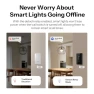 Превью Smart Wall Touch Switch, 3 Channels 120-Type Panel, 2.4GHz Wi-Fi, Neutral Required, Matter Compatible — Smart Switch, Sonoff