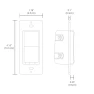 Превью Smart Wi-Fi Dimmer Switch — Smart Switch, HALO