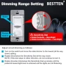 Превью Super Slim Dimmer Switch 6-Pack — Smart Switch, BESTTEN