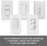 Превью SureSlide Dimmer Switch for Dimmable LED, Halogen and Incandescent Bulbs — Smart Switch, Leviton