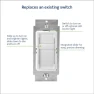 Превью SureSlide Dimmer Switch for Dimmable LED, Halogen and Incandescent Bulbs — Smart Switch, Leviton
