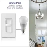 Превью SureSlide Dimmer Switch for Dimmable LED, Halogen and Incandescent Bulbs — Smart Switch, Leviton