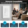 Превью 3 Pack Slide Dimmer Light Switch — Smart Switch, BESTTEN