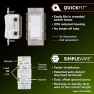 Превью 800 Series Z-Wave On/Off Paddle Switch — Smart Switch, Enbrighten
