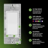 Превью 800 Series Z-Wave On/Off Paddle Switch — Smart Switch, Enbrighten
