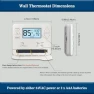 Превью Programmable Thermostat for Heat Pump — Smart Thermostat, Riseem