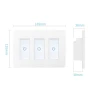 Превью Touch Smart Switch 3 Gang — Smart Switch, Milfra