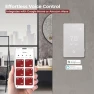 Превью LED Smart Heated Floor Thermostat - WiFi & Touchscreen - 120/240V - Programmable with Voice Control - UWG5-4999 with... — Smart Thermostat, Warming Systems