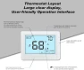 Превью Programmable Auto Changeover Thermostat — Smart Thermostat, Coiiwsei