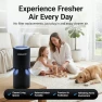 Превью Small Ionic Air Purifier for Home & Bedroom – Silent HEPA Filter – Covers 250 Sq Ft – For Pet Hair, Smoke, Dust, Odors &... — Air Purifier, Lab Charge