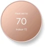 Превью Smart Thermostat for Home - Programmable WiFi Thermostat - Sand (Renewed) — Smart Thermostat, Google Nest