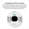 Превью Smart Thermostat for Home - Programmable WiFi Thermostat - Sand (Renewed) — Smart Thermostat, Google Nest