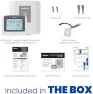 Превью Wi-Fi Programmable Touchscreen Thermostat with IAQ Control — Smart Thermostat, AprilAire