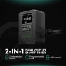 Превью 2-in-1 Smart Timer Outlet Dual Outlet App Control Custom Programmable 12 On/Off for Home Office and Plant Growth Use — Smart Plug, Mars Hydro