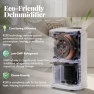 Превью Dehumidifier for Basement & Home, Up to 5500 Sq. Ft, 90 Pint Smart Wi-Fi Control — Dehumidifier, Pauvoern