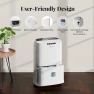 Превью Dehumidifier for Basement & Home, Up to 5500 Sq. Ft, 90 Pint Smart Wi-Fi Control — Dehumidifier, Pauvoern