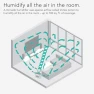 Превью Energy Smart Evaporative Humidifier with 2 Gallon Dual Tank Capacity — Humidifier, Vornado