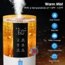 Превью Humidifiers for Bedroom - Quiet Top Fill Cool & Warm Mist Humidifier Large Room with Humidistat — Humidifier, GloryAir