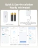 Превью Smart WiFi Temperature Humidity Monitor — Humidifier, Drusine