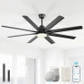 Превью 66 Inch Smart Ceiling Fan with Light — Smart Fan, Sofucor