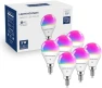 Превью E12 Smart Light Bulbs 50W Equiv., G16.5 RGBCW Candelabra Chandelier Ceiling Fan Smart Bulb — Smart Light Bulb, Lightinginside