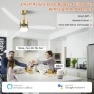 Превью Smart Ceiling Fan with Light — Smart Fan, OKELI