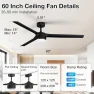Превью Smart Ceiling Fan with Lights and Remote — Smart Fan, cumilo