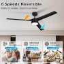 Превью Smart Ceiling Fan with Lights and Remote — Smart Fan, cumilo