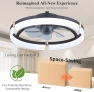 Превью Smart Ceiling Fan with Lights Remote — Smart Fan, DIAMONDFORGE