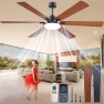 Превью Smart Ceiling Fan with Lights Remote — Smart Fan, DIAMONDFORGE