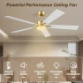 Превью Smart Ceiling Fan with Lights — Smart Fan, Livory