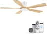 Превью Smart Flush Mount Ceiling Fan with Lights and Remote — Smart Fan, GentleBreeze Store