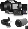 Превью Smart Inline Duct Fan with Humidity Temperature Control — Smart Fan, iPower