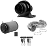 Превью Smart Inline Duct Fan with Humidity Temperature Control — Smart Fan, iPower