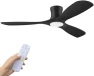 Превью Smart Wood Flush Mount Ceiling Fan with Lights — Smart Fan, Hoenofly
